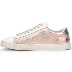 New KENDALL - WASHED PINK/WHITE MULTI Low Tops
