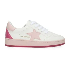 Shop KIDS BETTY - WHITE PINK PURPLE Kids Kids Sneakers|Kids Sneakers