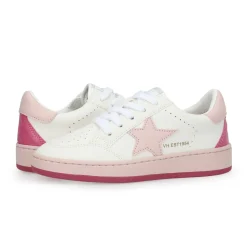 Shop KIDS BETTY - WHITE PINK PURPLE Kids Kids Sneakers|Kids Sneakers