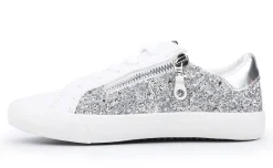 Discount KIDS GLORIA - WHITE SILVER PINK Kids Kids Sneakers|Kids Sneakers