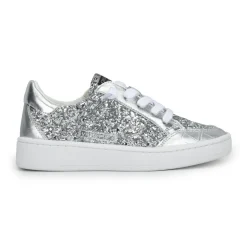 Fashion KIDS HALEE - WASHED SILVER CROCO Kids Kids Sneakers|Kids Sneakers
