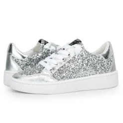 Fashion KIDS HALEE - WASHED SILVER CROCO Kids Kids Sneakers|Kids Sneakers
