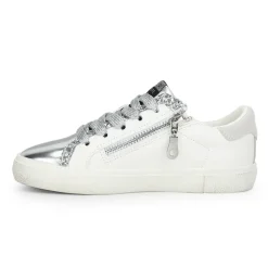 Cheap KIDS LEXA - WHITE SILVER PERF MULTI Kids Kids Sneakers|Kids Sneakers