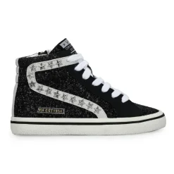Online KIDS RITA - BLACK GLITTER MIX Kids Kids Sneakers|Kids Sneakers