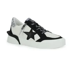 Cheap LASER 3- BLACK SILVER MULTI Low Tops