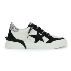 Cheap LASER 3- BLACK SILVER MULTI Low Tops