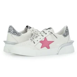 Discount LASER 1- WHITE PINK MULTI Low Tops
