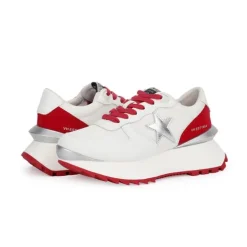 Discount MAJOR 18 - RED MULTI Low Tops