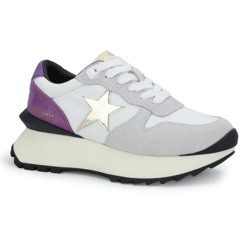 Outlet MAJOR - PURPLE BLACK MULTI Low Tops
