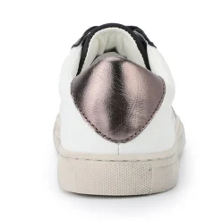 Outlet MELISSA - WHITE PEWTER BLACK Low Tops