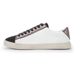 Outlet MELISSA - WHITE PEWTER BLACK Low Tops
