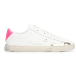 New MELISSA - WHITE/PINK Low Tops