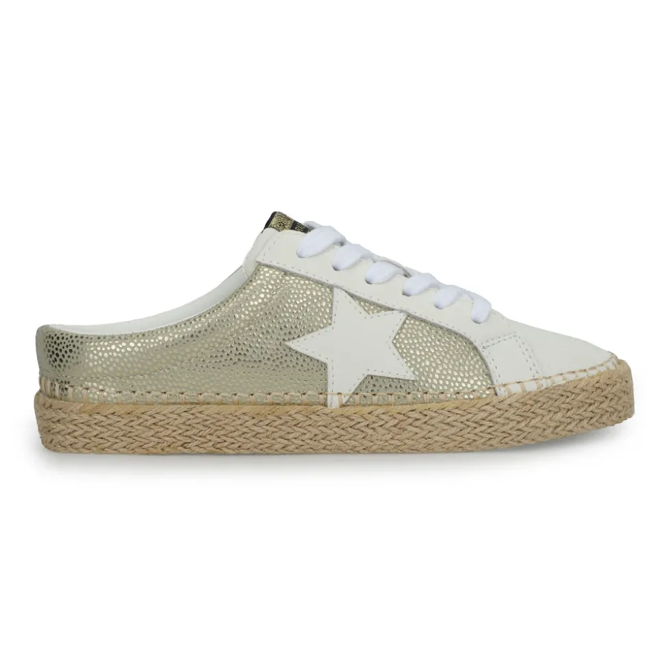 Store MELODY - GOLD PEBBLED Low Tops