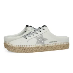 Hot MELODY - SILVER RHINESTONE Low Tops