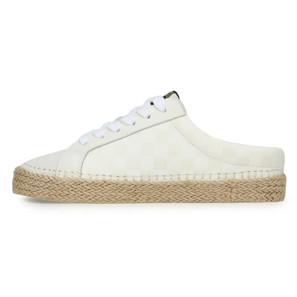 Store MELODY - WHITE CHECKERED Low Tops