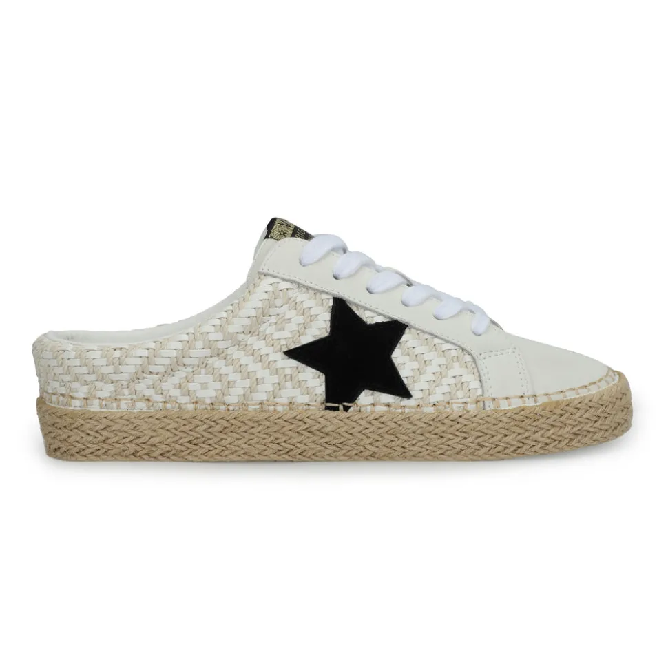 Flash Sale MELODY - WOVEN BLACK Low Tops|Slide Sneakers