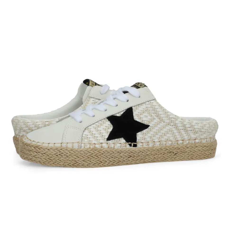 Flash Sale MELODY - WOVEN BLACK Low Tops|Slide Sneakers