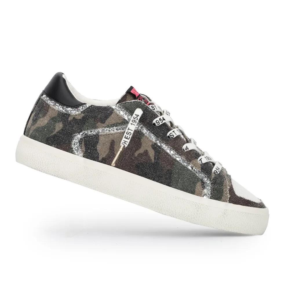 Fashion MIKEYLA - CAMOUFLAGE Low Tops