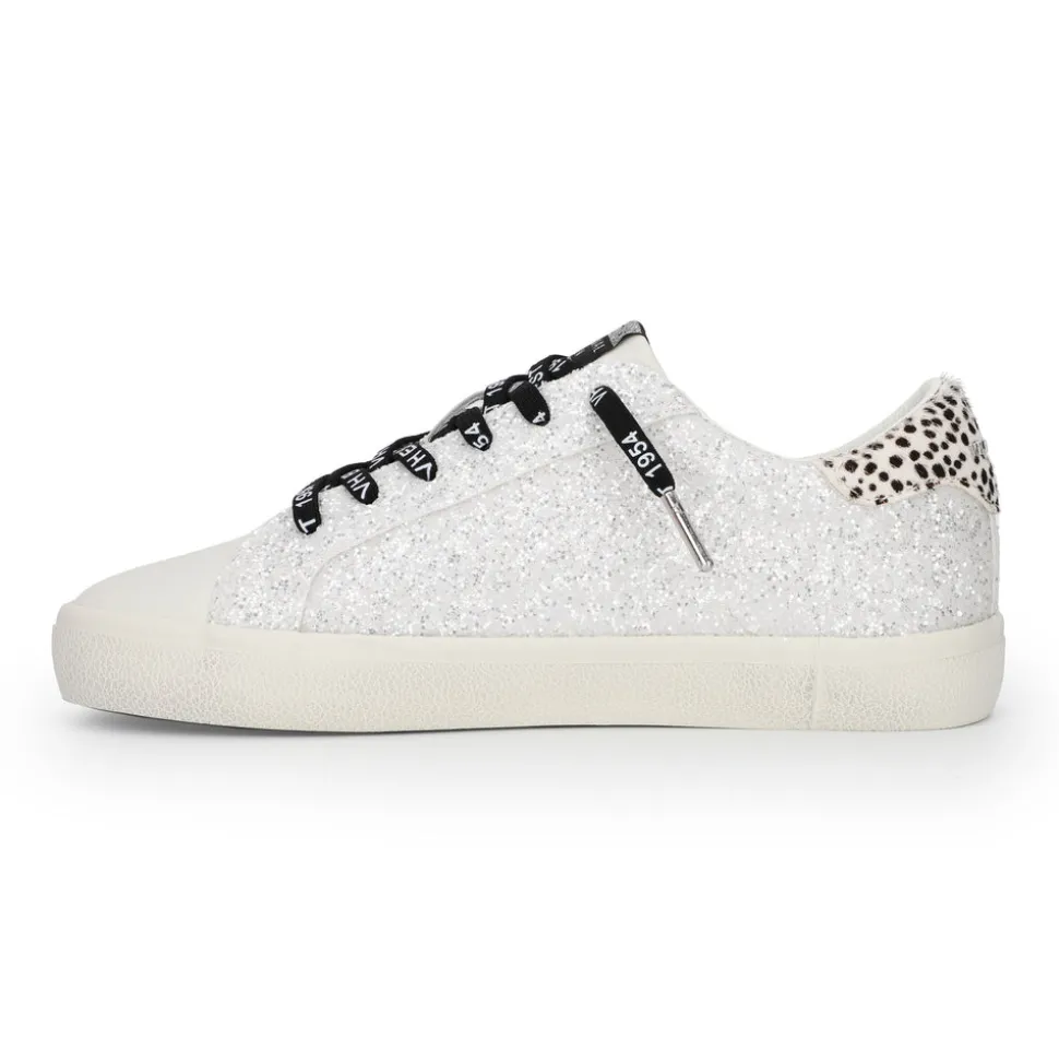 Cheap MIKEYLA - WHITE GLITTER Low Tops