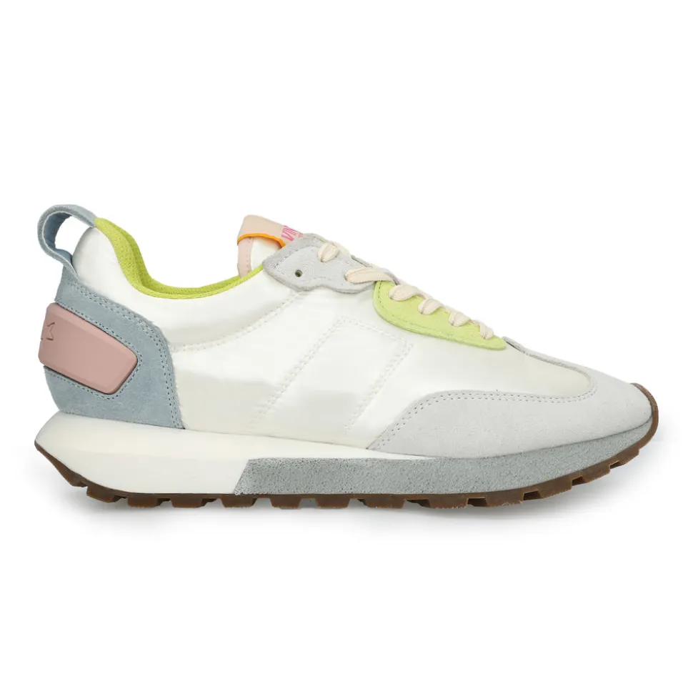 Discount MILES 2 - WHITE/YELLOW/PINK Low Tops