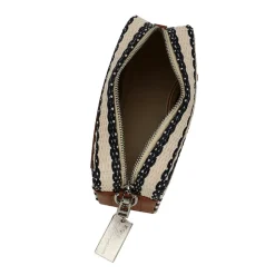 Cheap MINI MEME - BLUE RAFIA Meme Bags|Crossbody