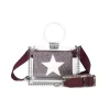 Best MINI MOLLY - GLITTER MULTI Clear Bags|Small Bag