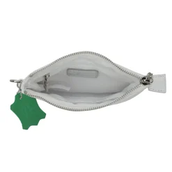 New MINI MOLLY - SCARF WHITE GREEN Clear Bags|Small Bag