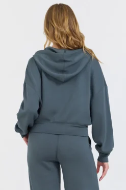 Flash Sale Mountain Grey Cloud Fleece Hoodie All Tops|Hoodies