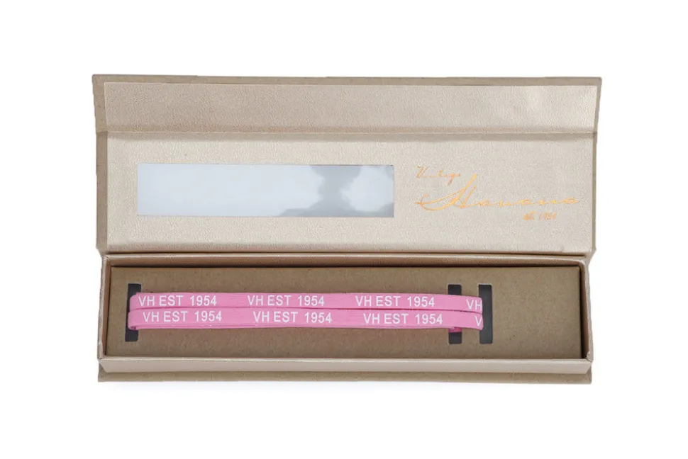 Sale PINK WHITE SILVER TIP LACES Shoe Laces