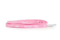 Sale PINK WHITE SILVER TIP LACES Shoe Laces
