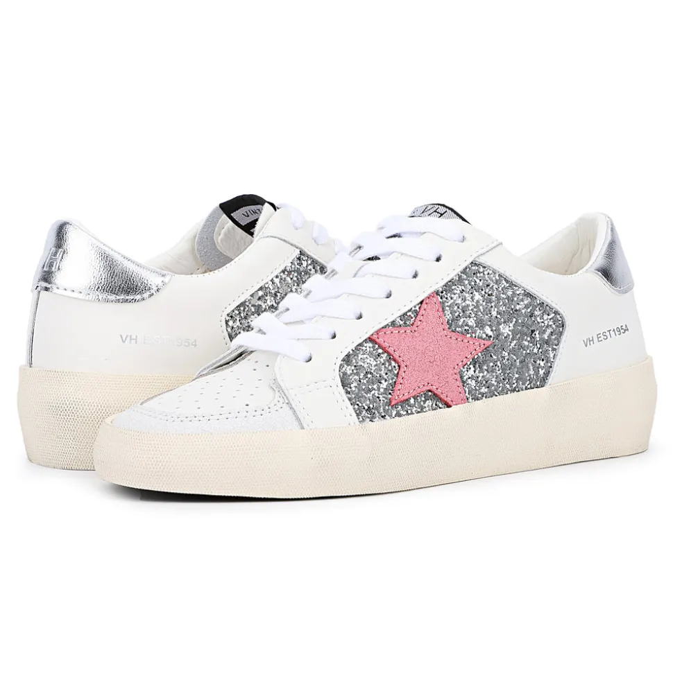 Outlet QUINN - WHITE/ SILVER Low Tops