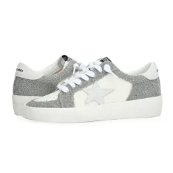 Shop REFLEX 27 - SILVER SPECKELED GLITTER Low Tops