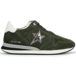 Cheap Rock - Olive Multi Mix Low Tops