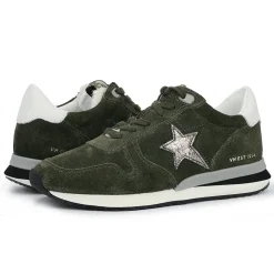 Cheap Rock - Olive Multi Mix Low Tops