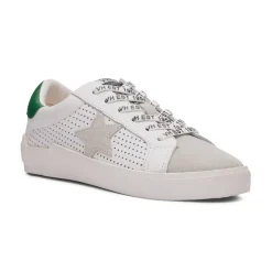 Hot ROLLIN 4 - WHITE/ GREEN Low Tops