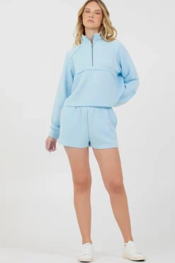Best Sailboat Blue Cloud Fleece Shorts All Bottoms|Shorts
