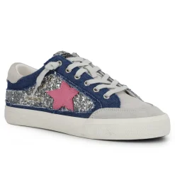 Hot SELENE - DENIM SPARKLE MULTI Low Tops