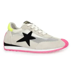 Store SHOOTER 12 - CLEAR MESH/NEON YELLOW Low Tops
