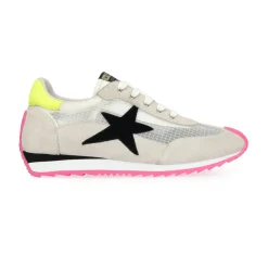 Store SHOOTER 12 - CLEAR MESH/NEON YELLOW Low Tops