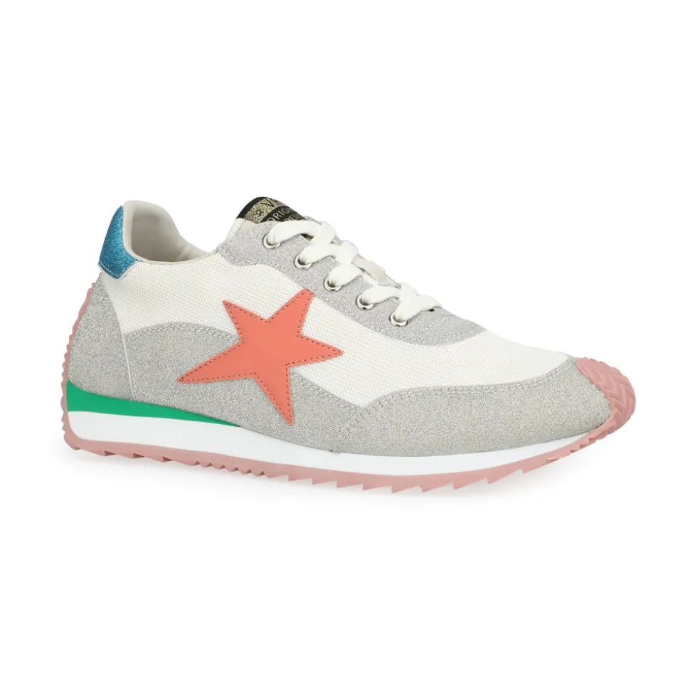 Flash Sale SHOOTER 11 - SILVER GLITTER PEACH MULTI Low Tops