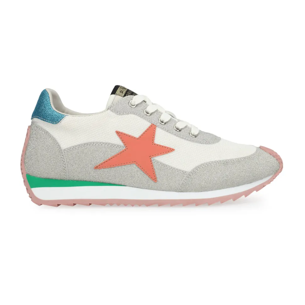 Flash Sale SHOOTER 11 - SILVER GLITTER PEACH MULTI Low Tops