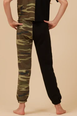 Fashion SIDE BY SIDE CAMO JOGGER Kids Kids Bottoms