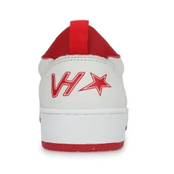 Hot SWAG - WHITE RED Low Tops