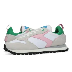 New SWIFT - GREEN PINK MULTI Low Tops