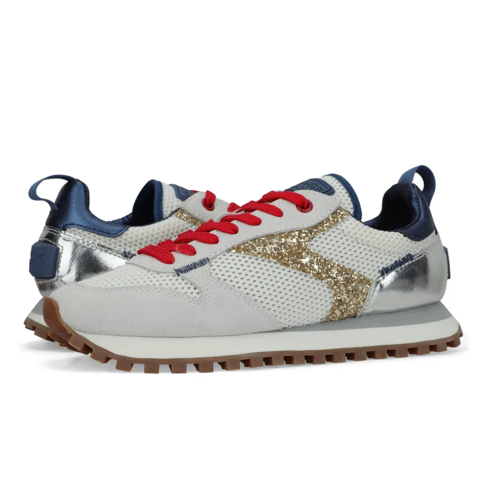 Discount SWIFT - RED BLUE MULTI Low Tops