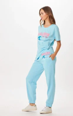 New Tropical Blue Malibu Jet Setter T-Shirt All Tops