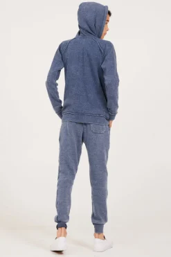 New Unisex Burnout Full Zip Hoodie Kids Hoodies|Kids Tops