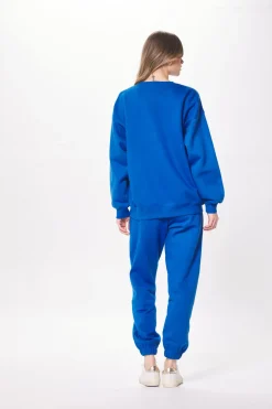 Sale Vivid Blue Proweave Crewneck Sweatshirt All Tops|Hoodies
