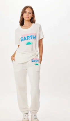 Discount White St. Barth Jet Setter T-Shirt All Tops
