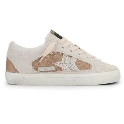 Cheap WOW - WHITE/TAN Low Tops